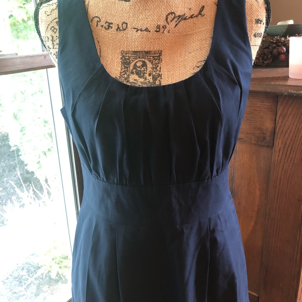 J Crew - Women’s dress.  Navy.  Size 10 - Picture 2 of 5